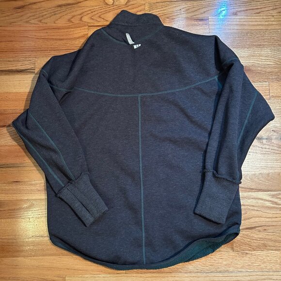 Womens FP Movement Mountain Dreamin Reversible Stargazer Green 1/2 Zip Fleece S - Picture 13 of 16